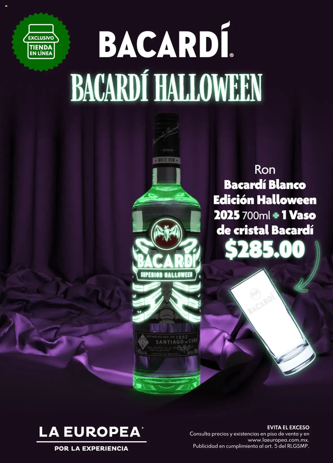 La Europea - Catálogo Bacardí Halloween - página 1- válido desde 15/10/2025