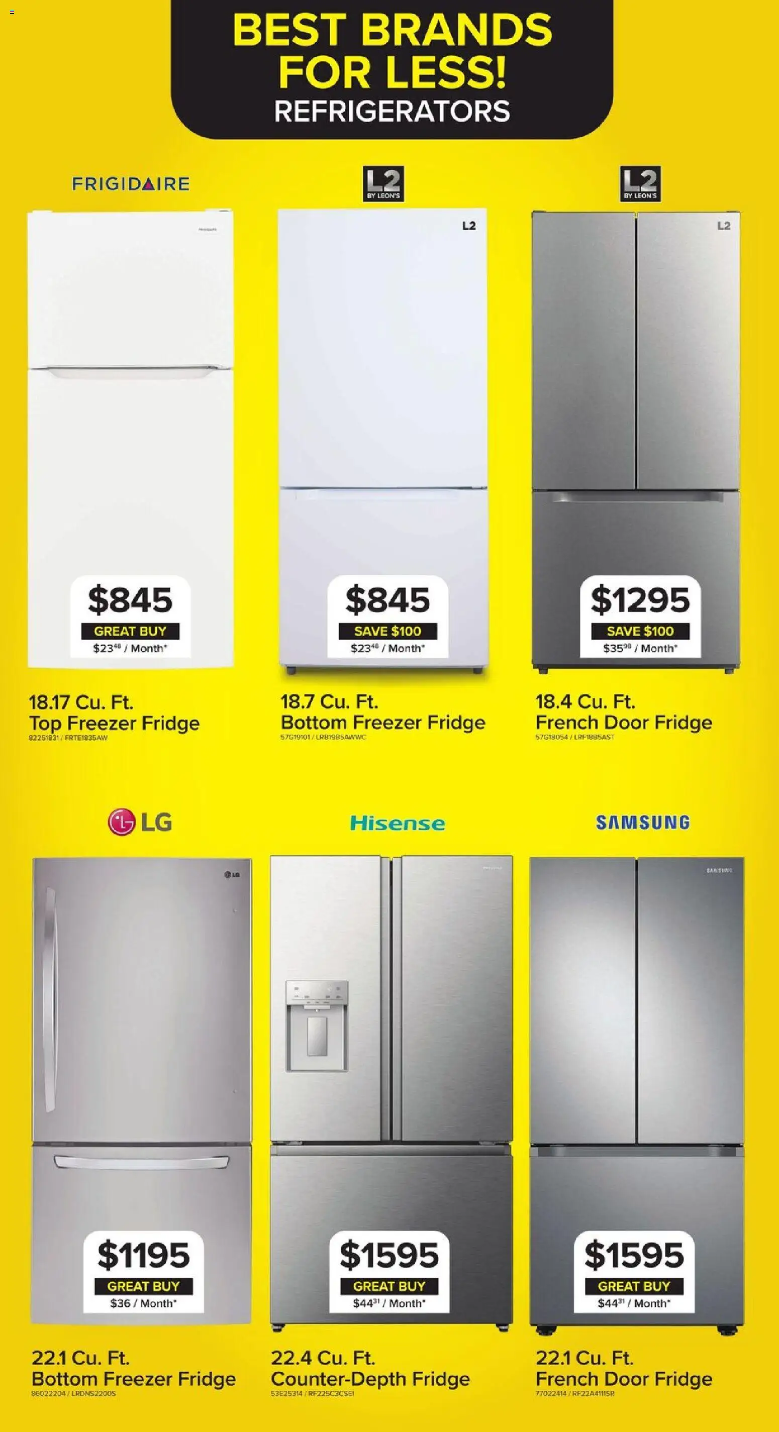 Leon's - Best brands for less - page 3- valid from Jan 8, 2026