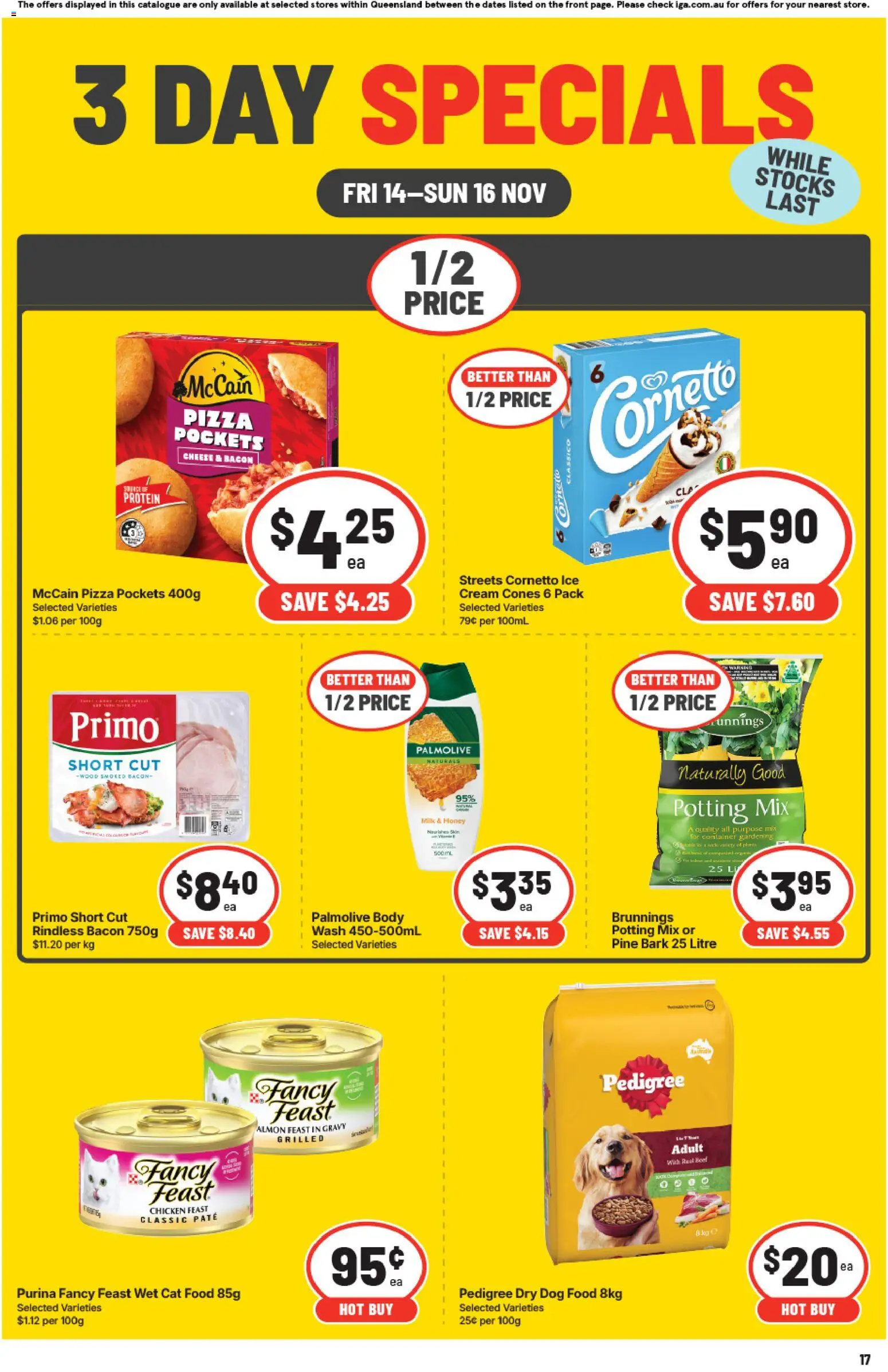 IGA 3 Day Specials QLD - page 3- valid from 14/11/2025