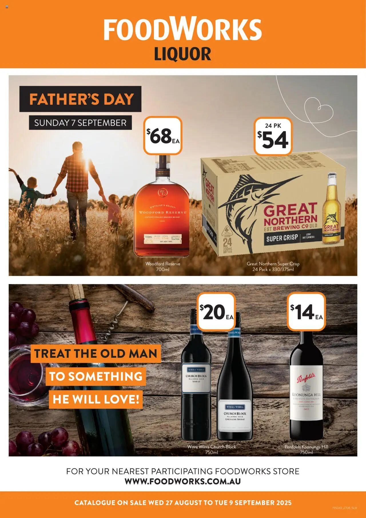 Foodworks Liquor VIC - page 1- valid from 27/08/2025