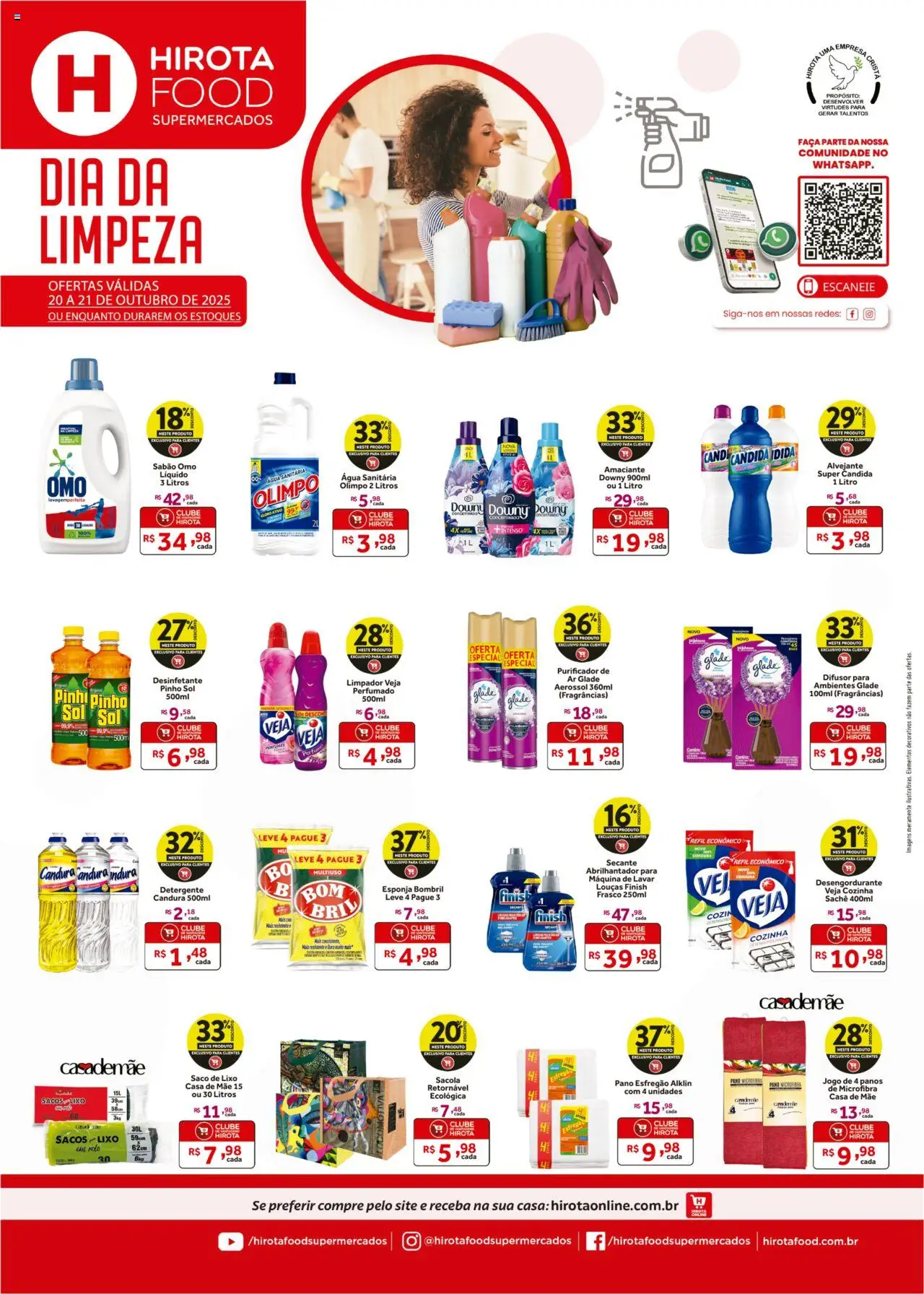 Hirota Food - Ofertas Dia da Limpeza - página 1- válido a partir de 20/10/2025
