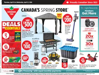 Preview Canadian Tire weekly flyer valid from Apr 16, 2026
