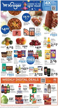 Preview Kroger Weekly Ad valid from 12/26/2025