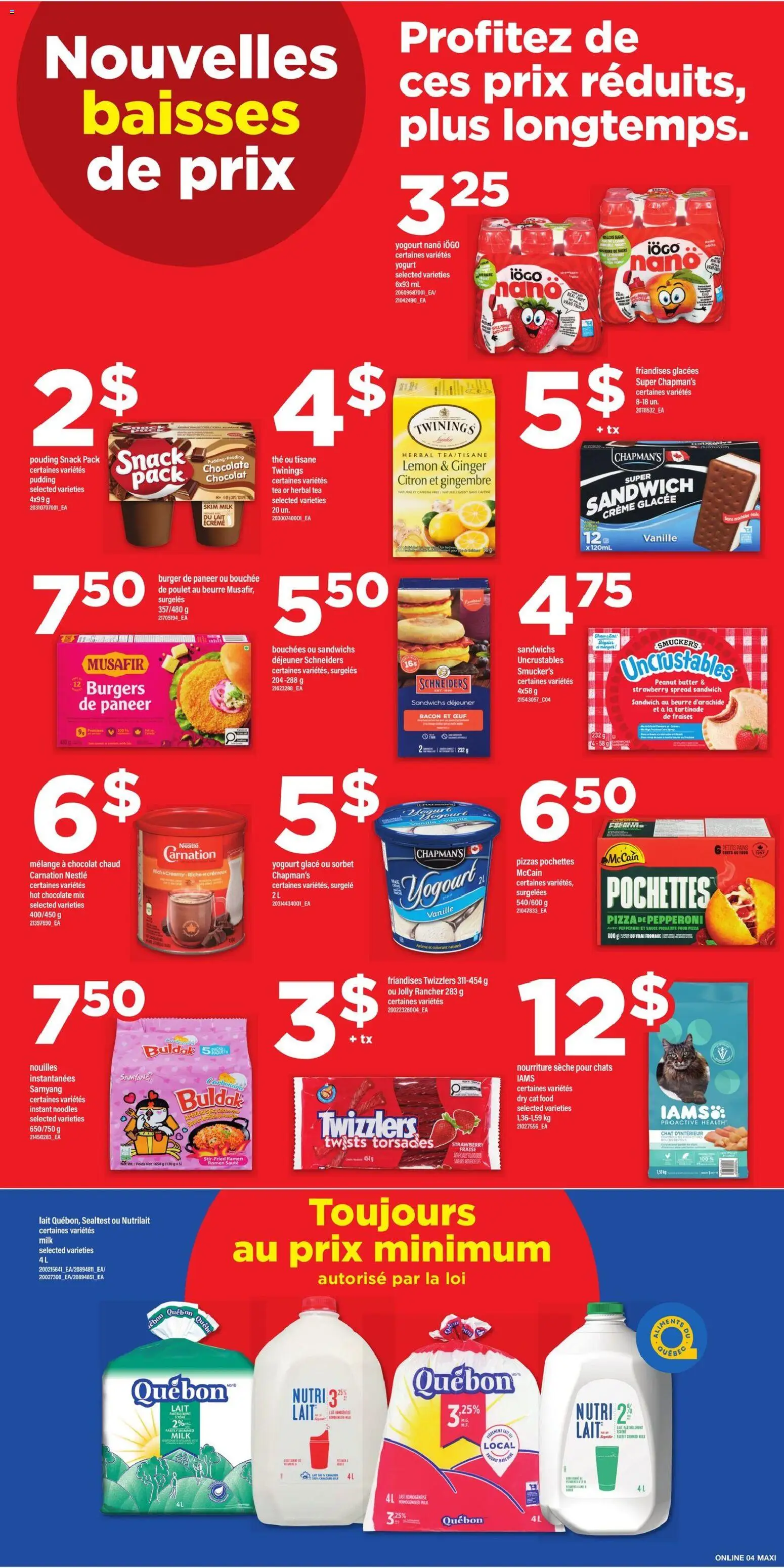 Maxi weekly flyer / circulaire - page 8- valid from Jan 8, 2026