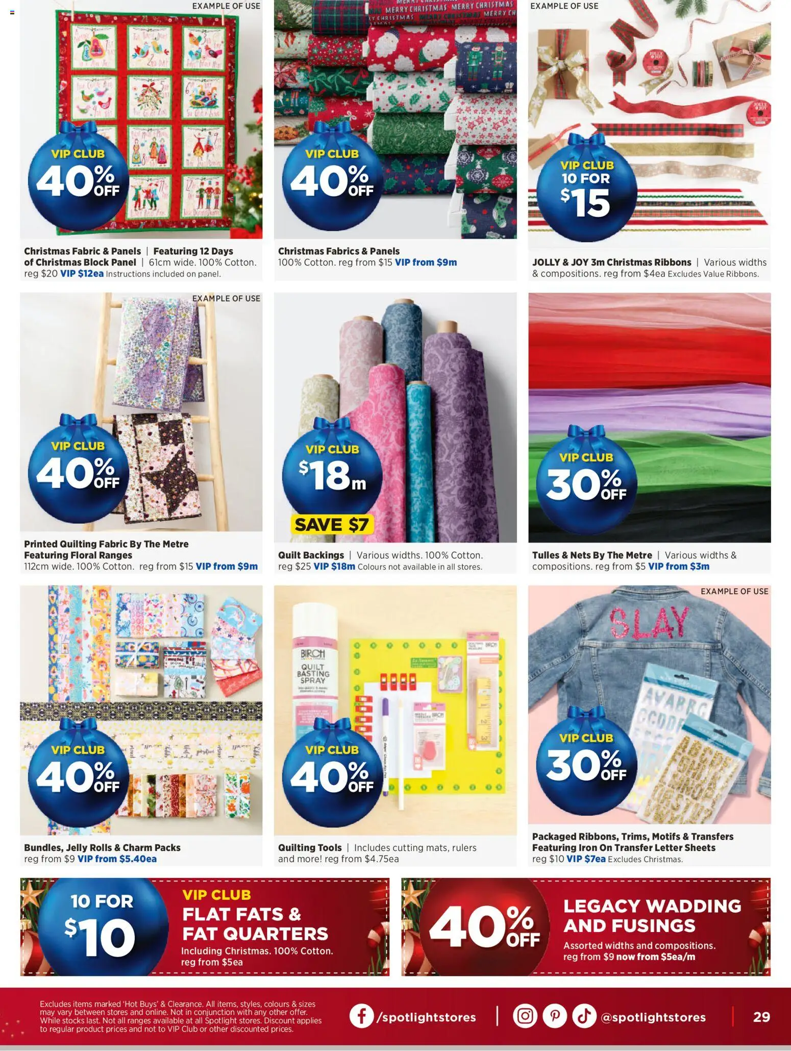 Spotlight Catalogue  - page 29- valid from 12/11/2025
