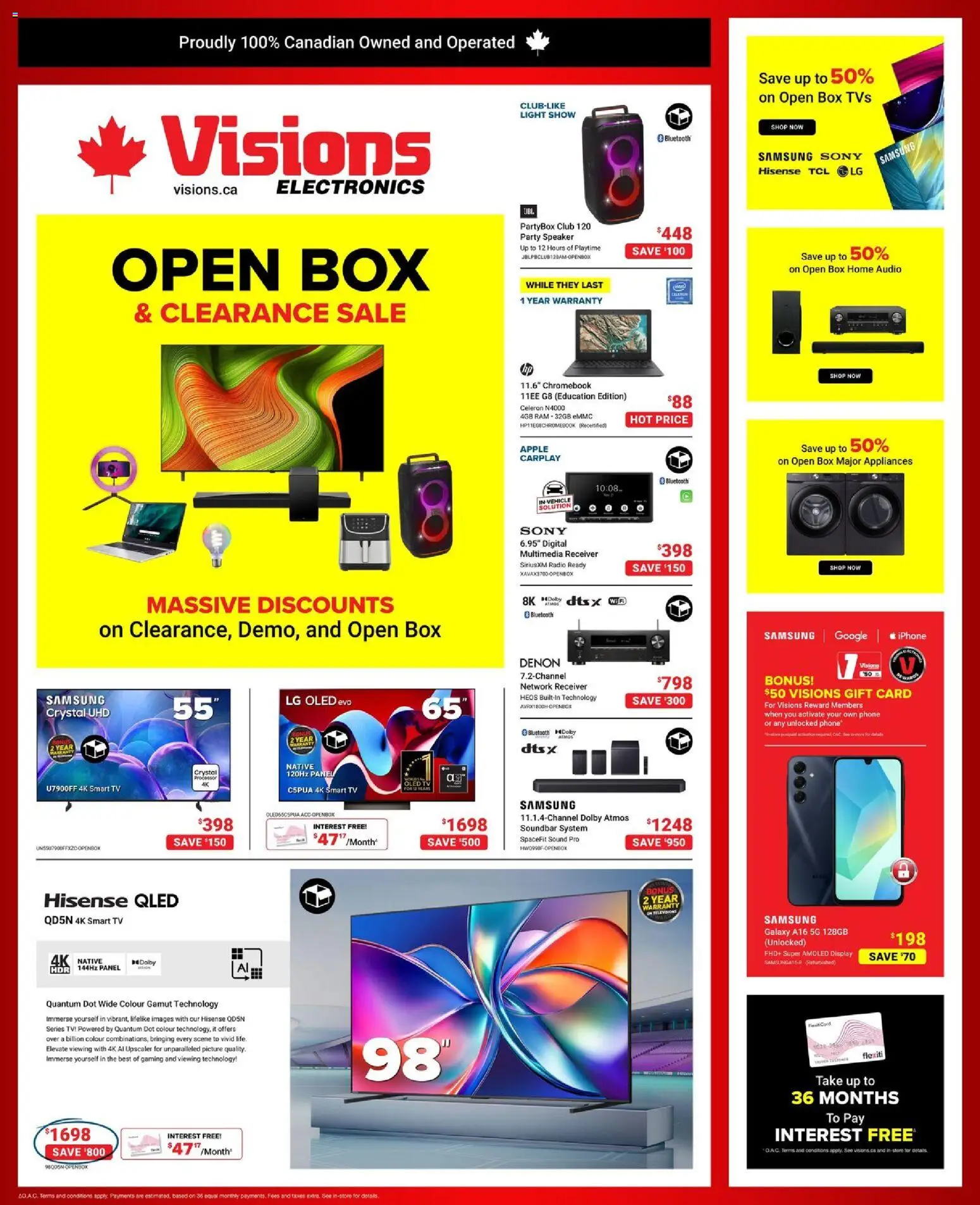 Visions weekly flyer / circulaire - page 1- valid from Mar 27, 2026