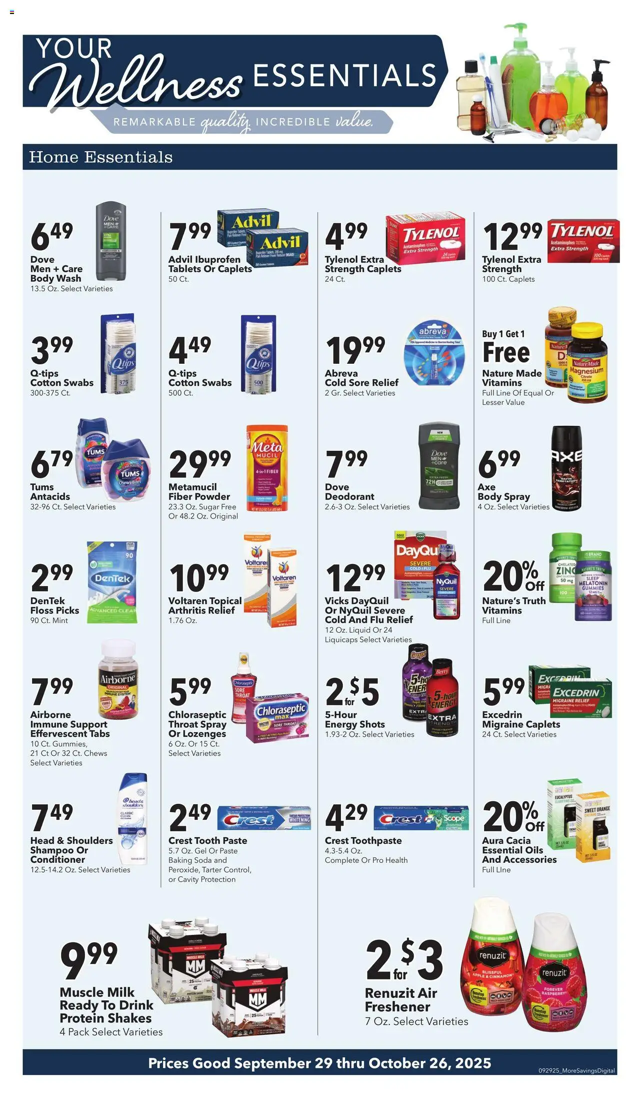 Cash Wise More Savings - page 1- valid from 09/29/2025