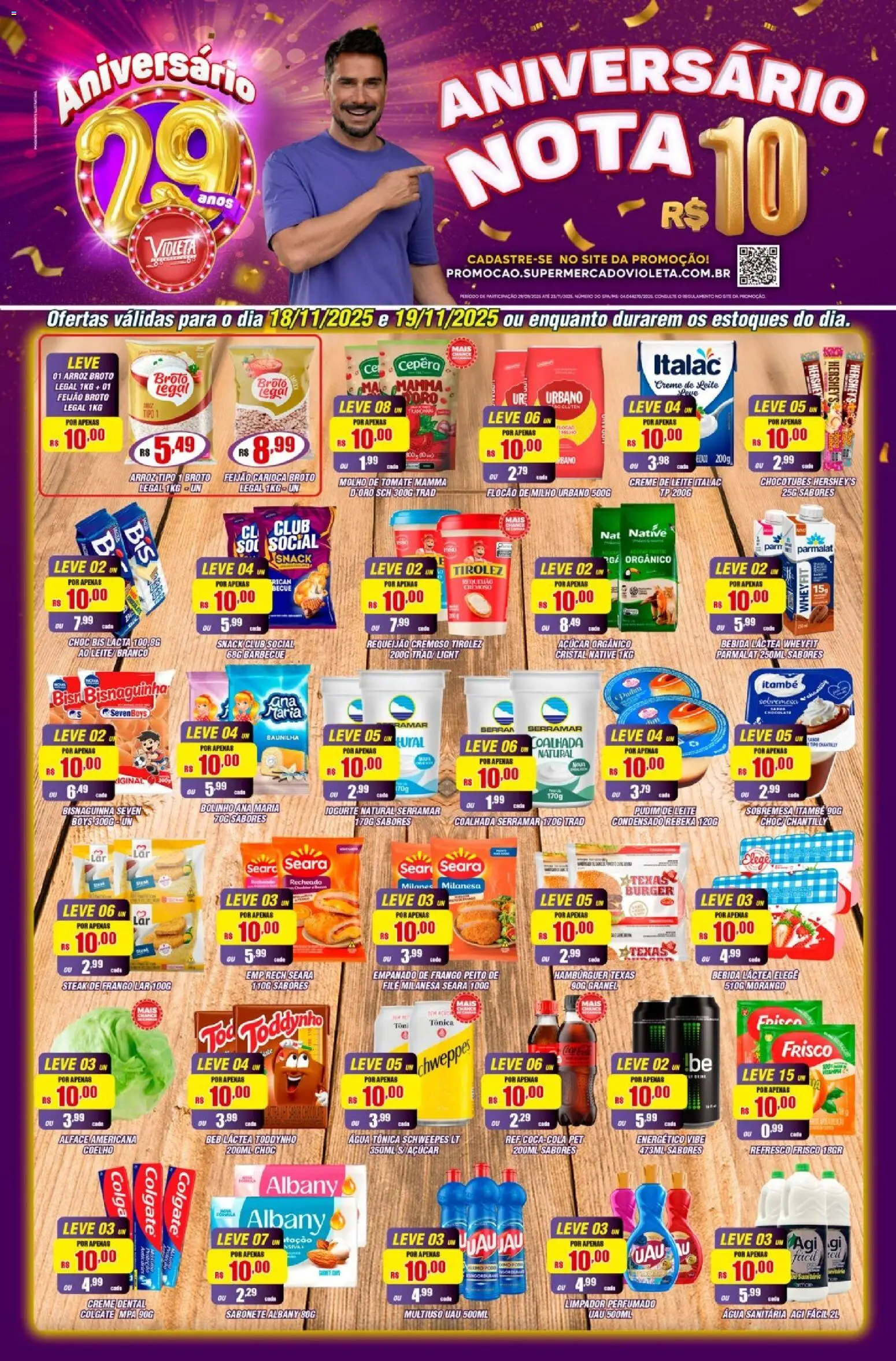 Violeta Supermercados - Ofertas da semana - página 1- válido a partir de 18/11/2025
