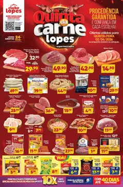 Pré-visualização Lopes Supermercados - Ofertas da semana válida a partir de 02/04/2026