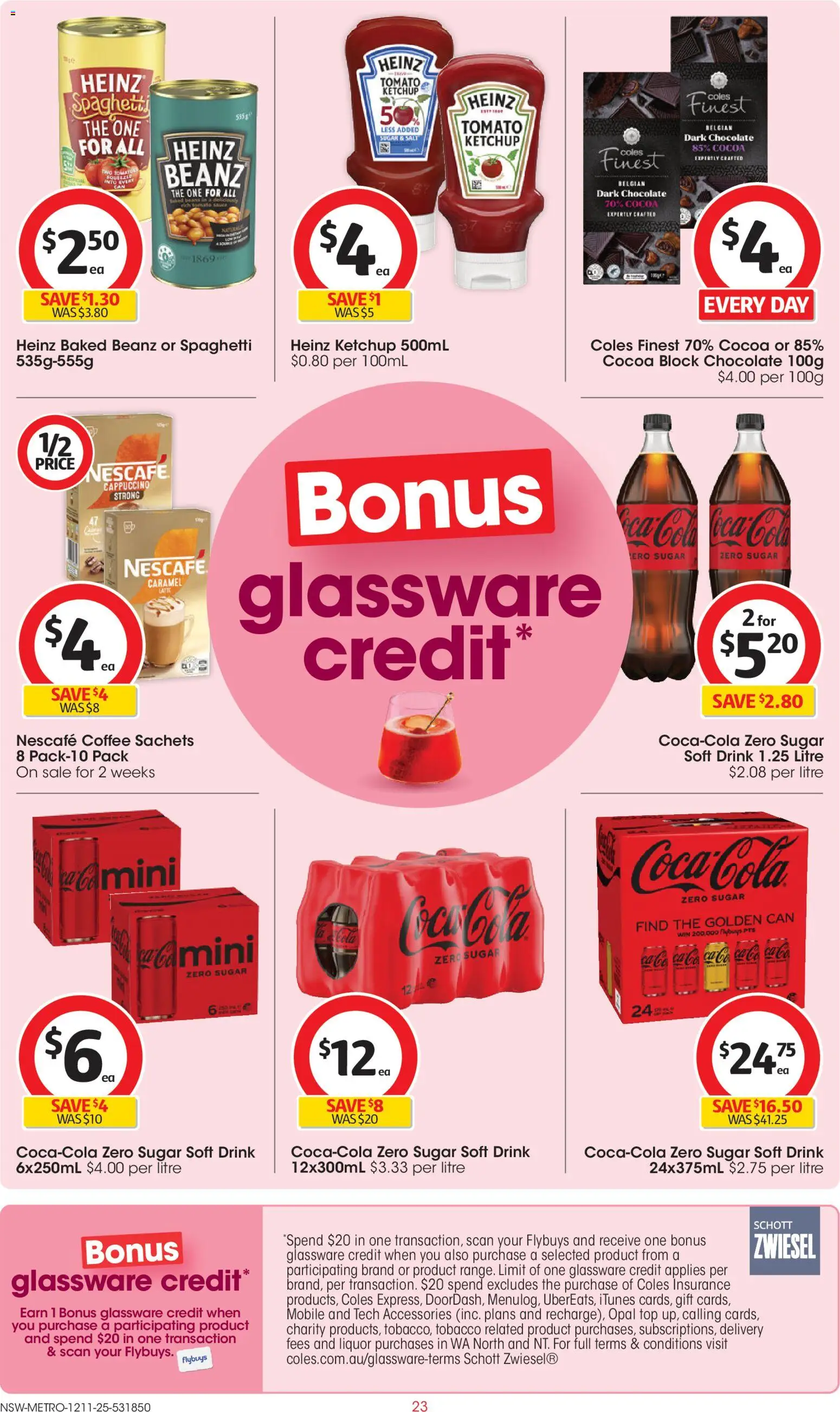 Coles Catalogue  - page 23- valid from 12/11/2025
