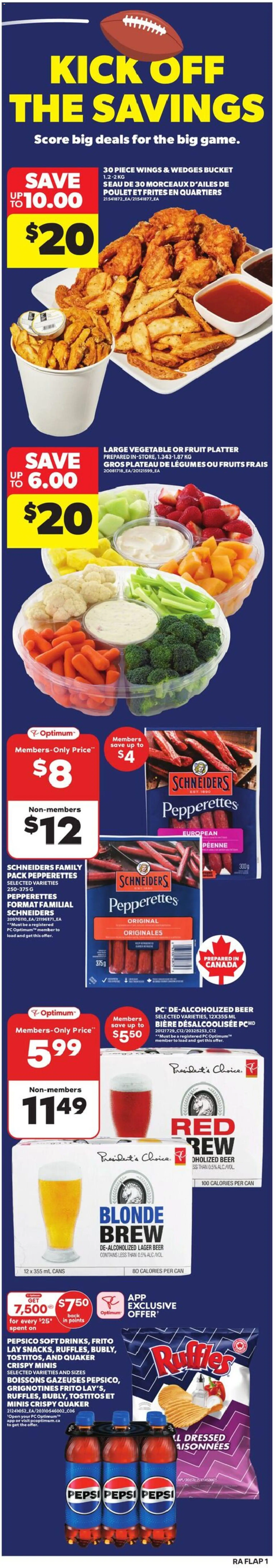 Atlantic Superstore weekly flyer / circulaire - page 1- valid from Feb 5, 2026