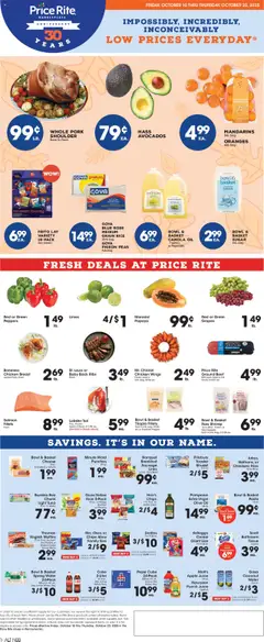 Preview Price Rite Weekly Ad valid from 10/10/2025