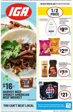 IGA catalogue preview - valid from 28/01/2026