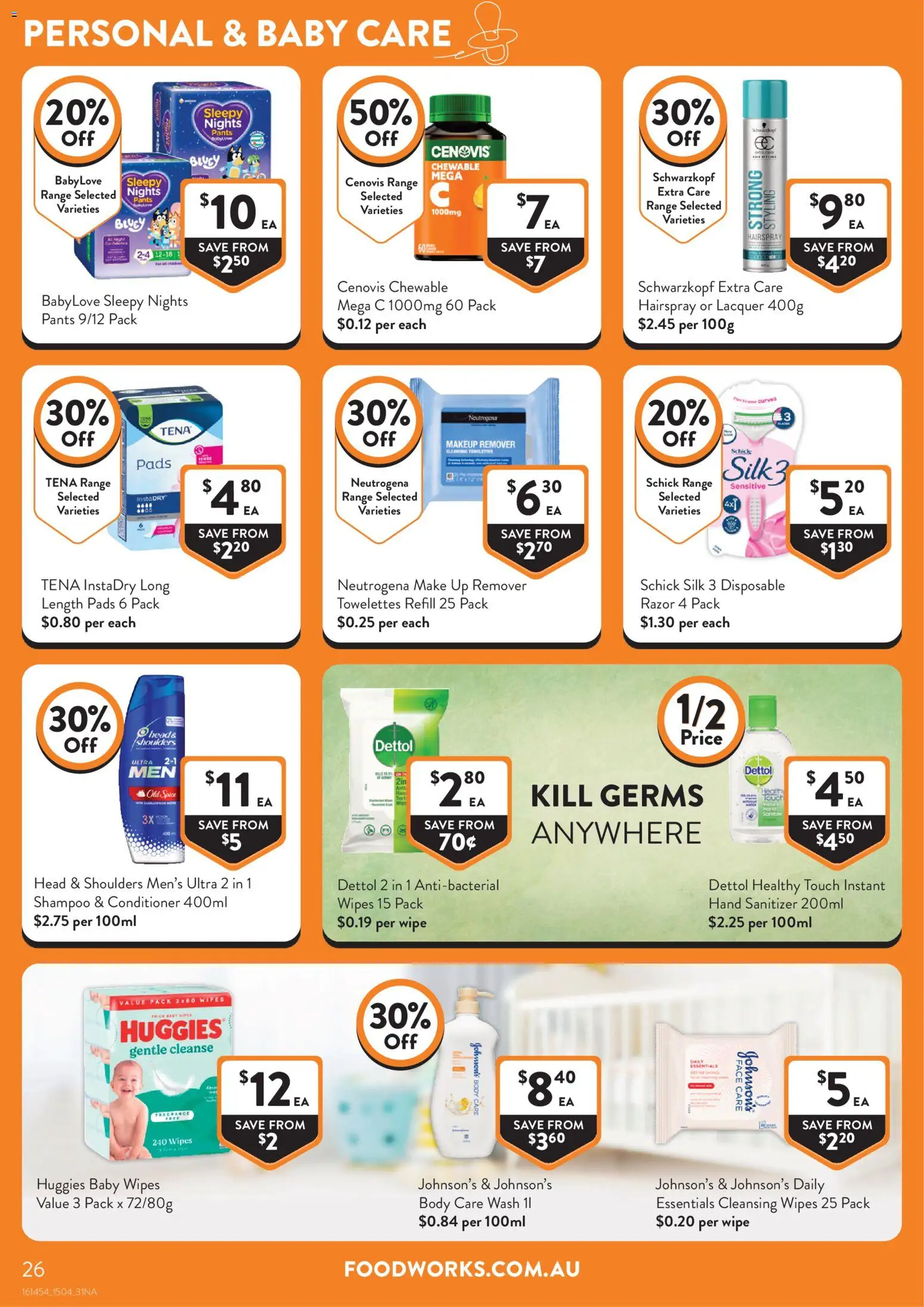 Foodworks catalogue  - page 26- valid from 15/04/2026