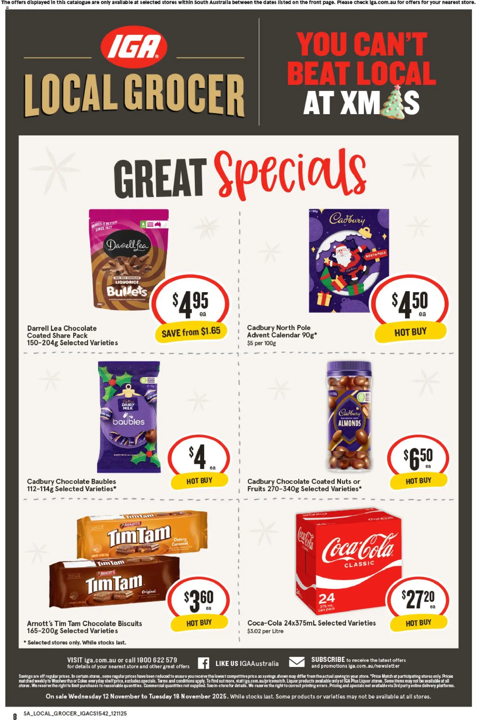 IGA Local Grocer SA - page 8- valid from 12/11/2025
