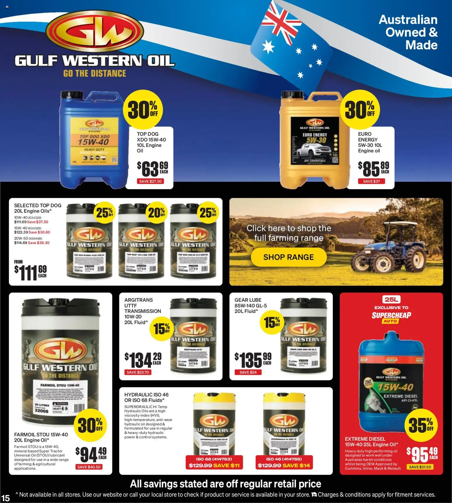 Supercheap Auto Black Friday - page 15- valid from 05/11/2025