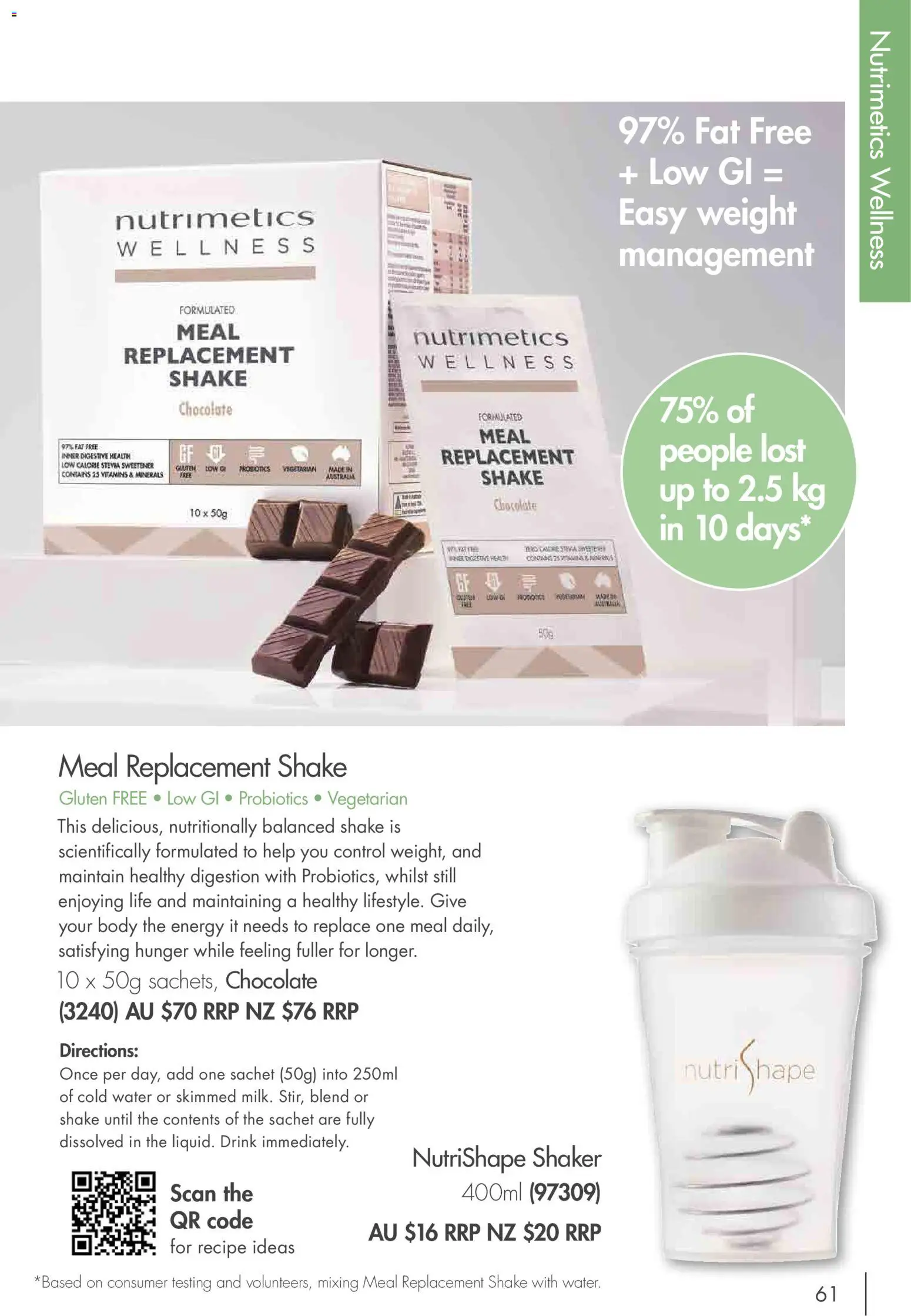 Nutrimetics Catalogue 2026 - page 61- valid from 01/01/2026