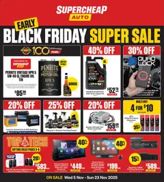 Supercheap Auto catalogue preview - valid from 05/11/2025