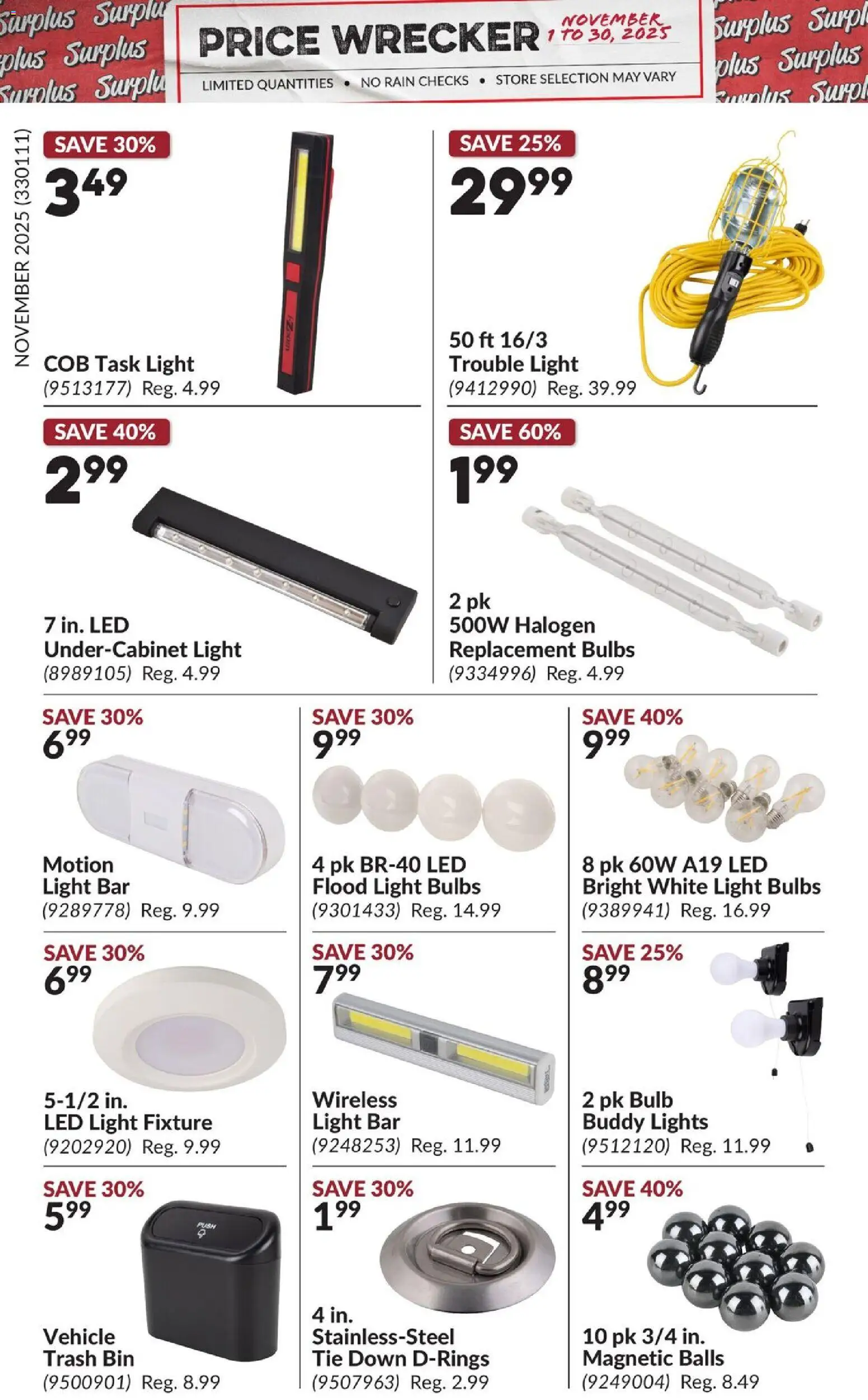 Princess Auto - Price Wrecker - page 4- valid from Nov 1, 2025