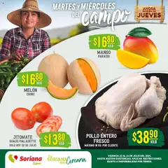 Soriana - Martes y Miércoles del Campo Súper: Saltillo válido desde 22/07/2025