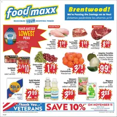 Preview FoodMaxx Weekly Ad valid from 11/05/2025