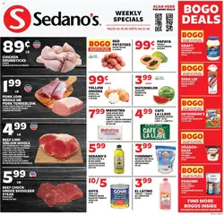 Preview Sedano's Weekly Ad valid from 04/15/2026