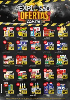 Pré-visualização Cometa Supermercados - Ofertas Explosão válida a partir de 23/01/2026