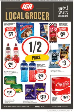 IGA catalogue preview - valid from 18/02/2026