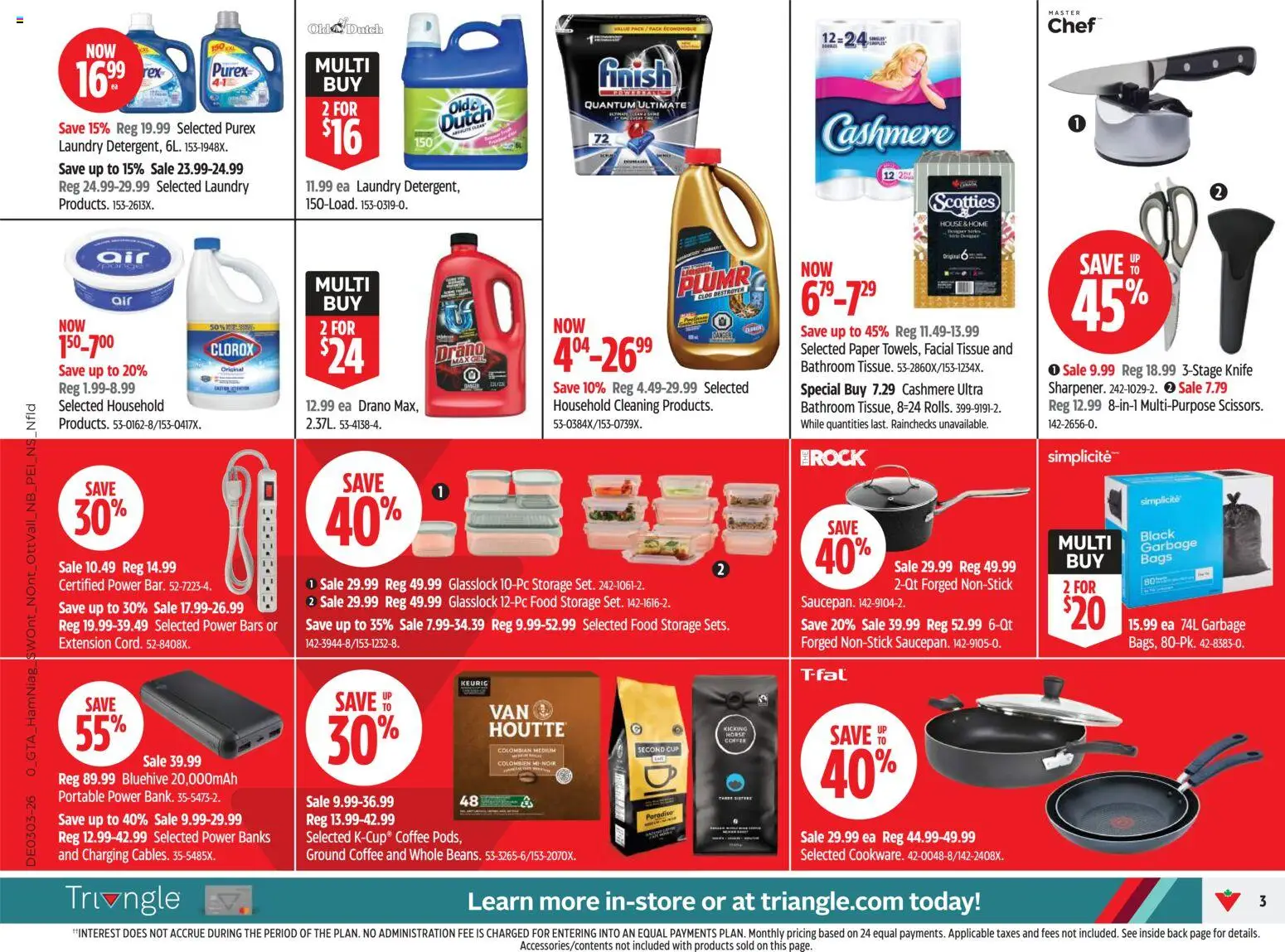 Canadian Tire weekly flyer - page 3- valid from Jan 15, 2026
