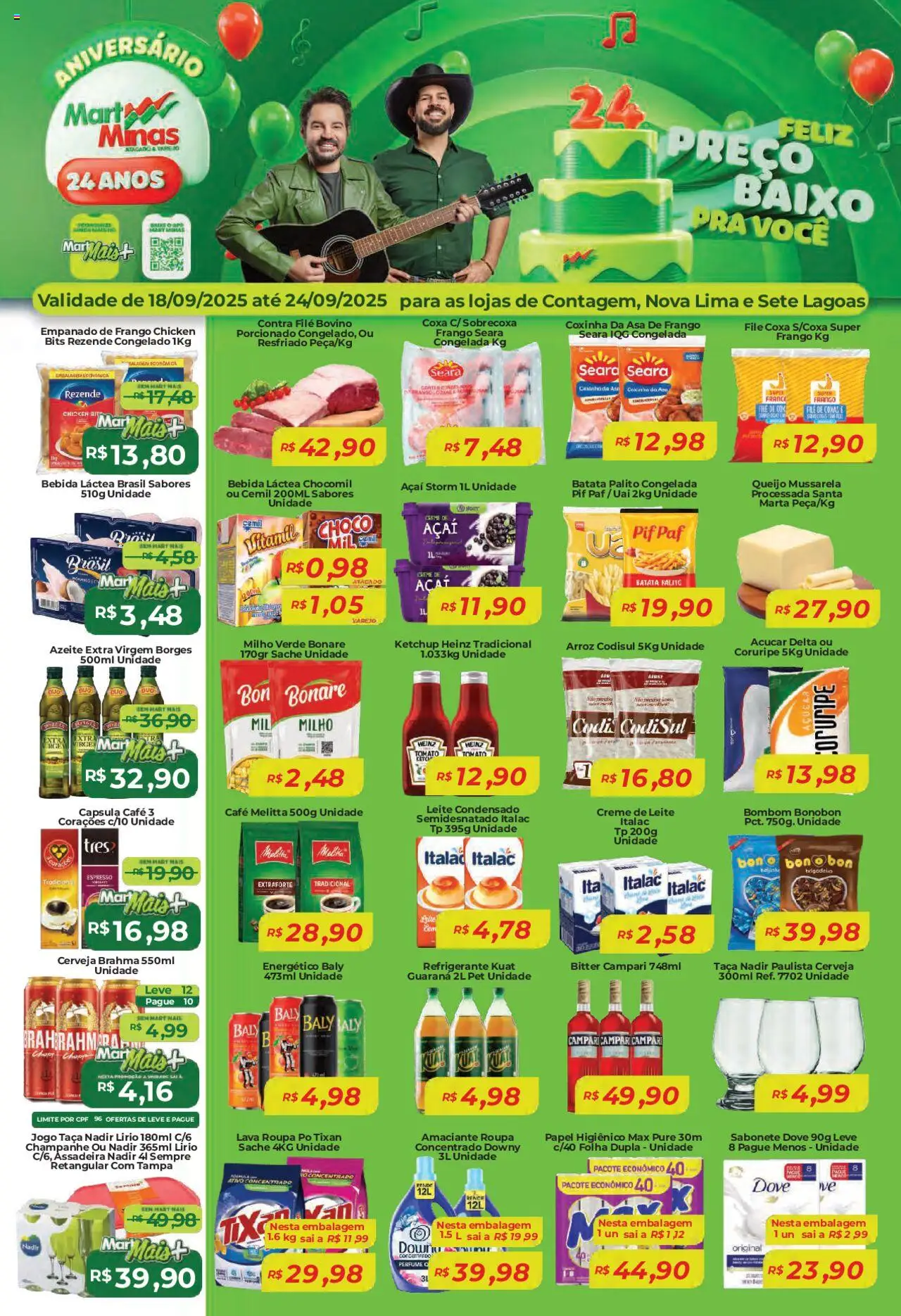 Mart Minas - Ofertas da semana - página 1- válido a partir de 18/09/2025
