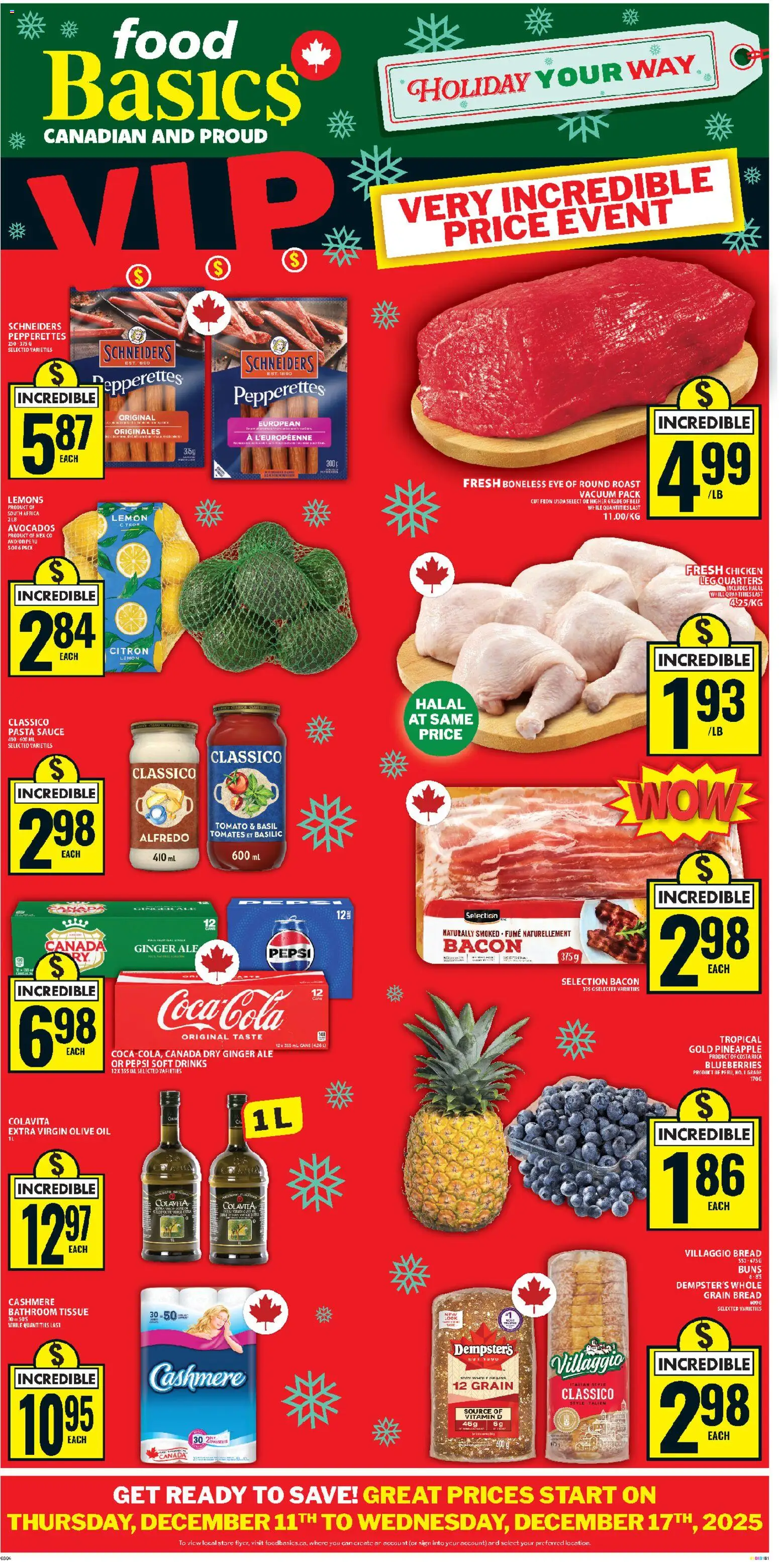 Food Basics - Black Friday  - page 1- valid from Dec 11, 2025
