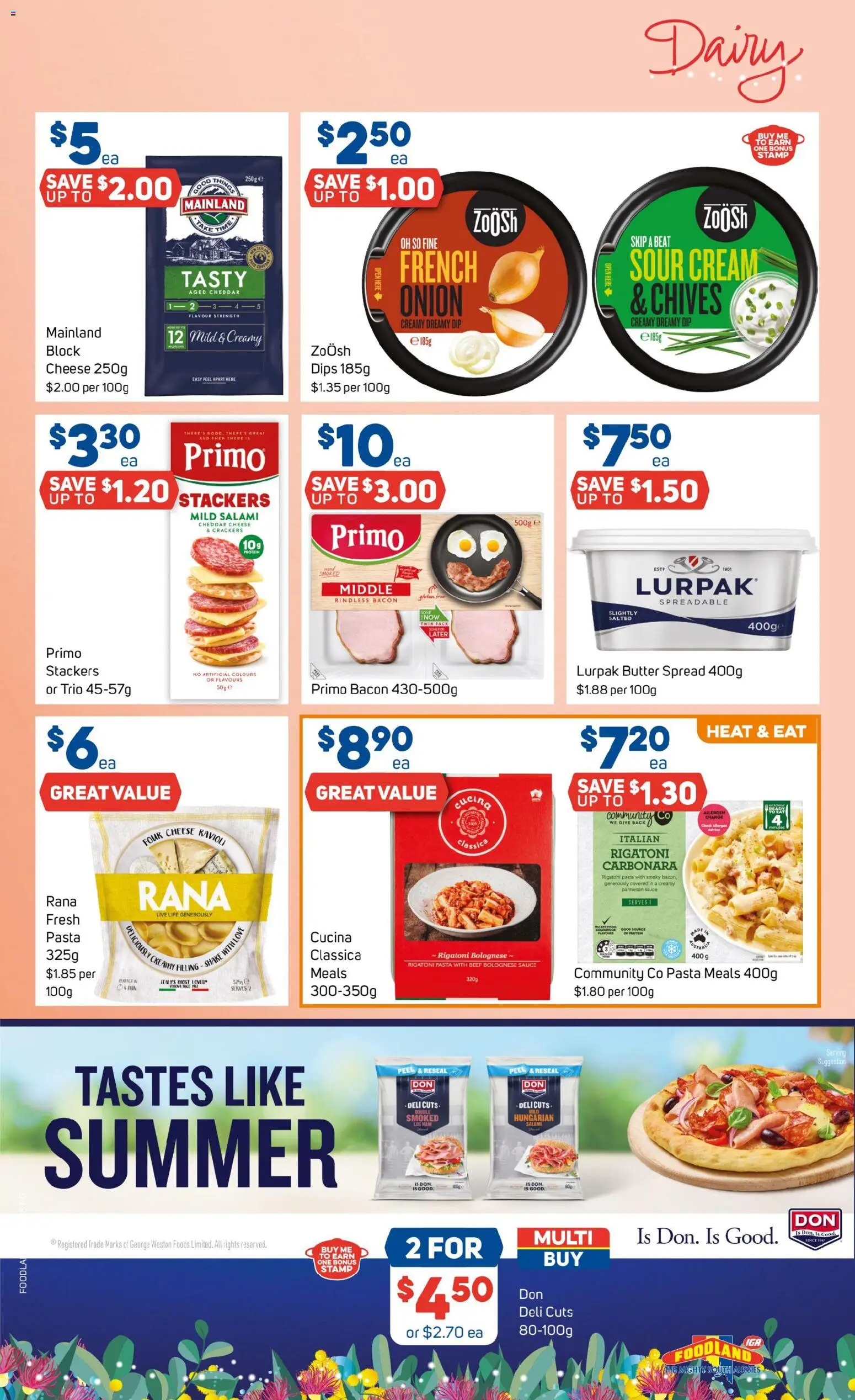 Foodland  Catalogue  - page 17- valid from 19/11/2025