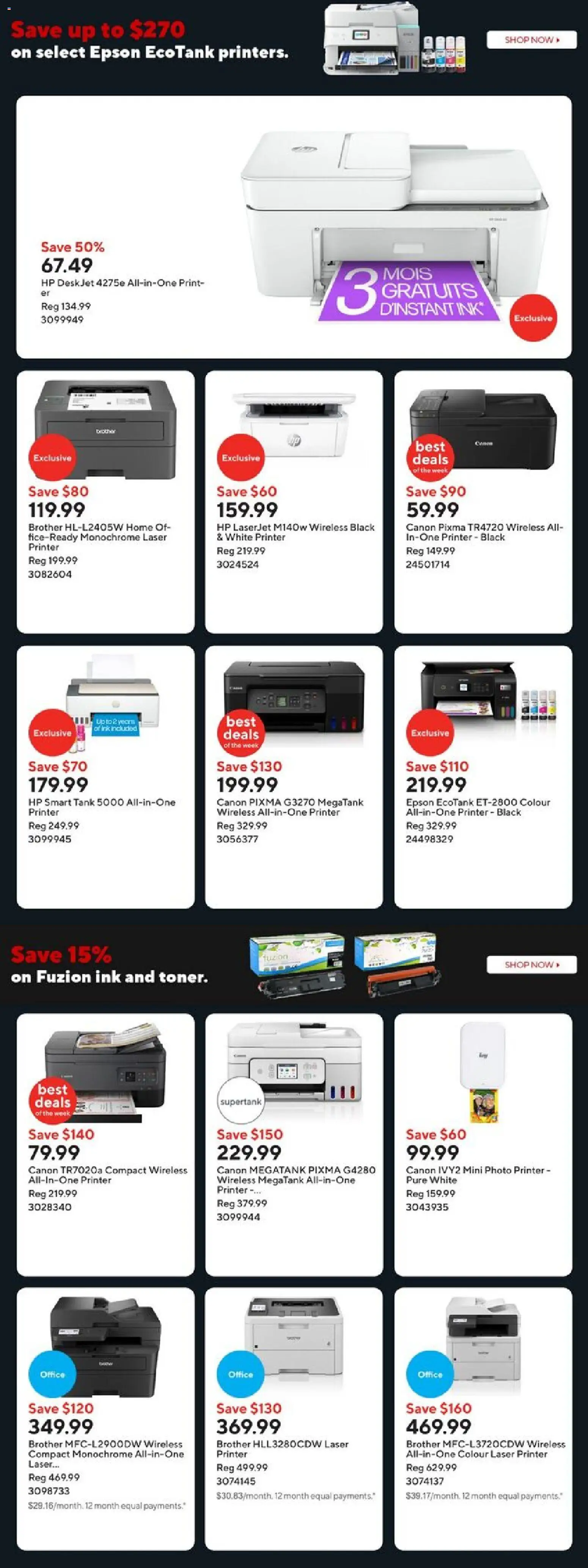 Staples - Black Friday  - page 9- valid from Nov 28, 2025
