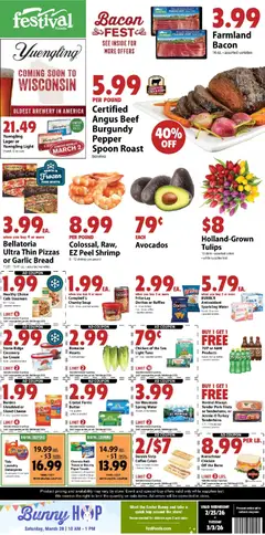 Preview Festival Foods Weekly Ad valid from 02/25/2026