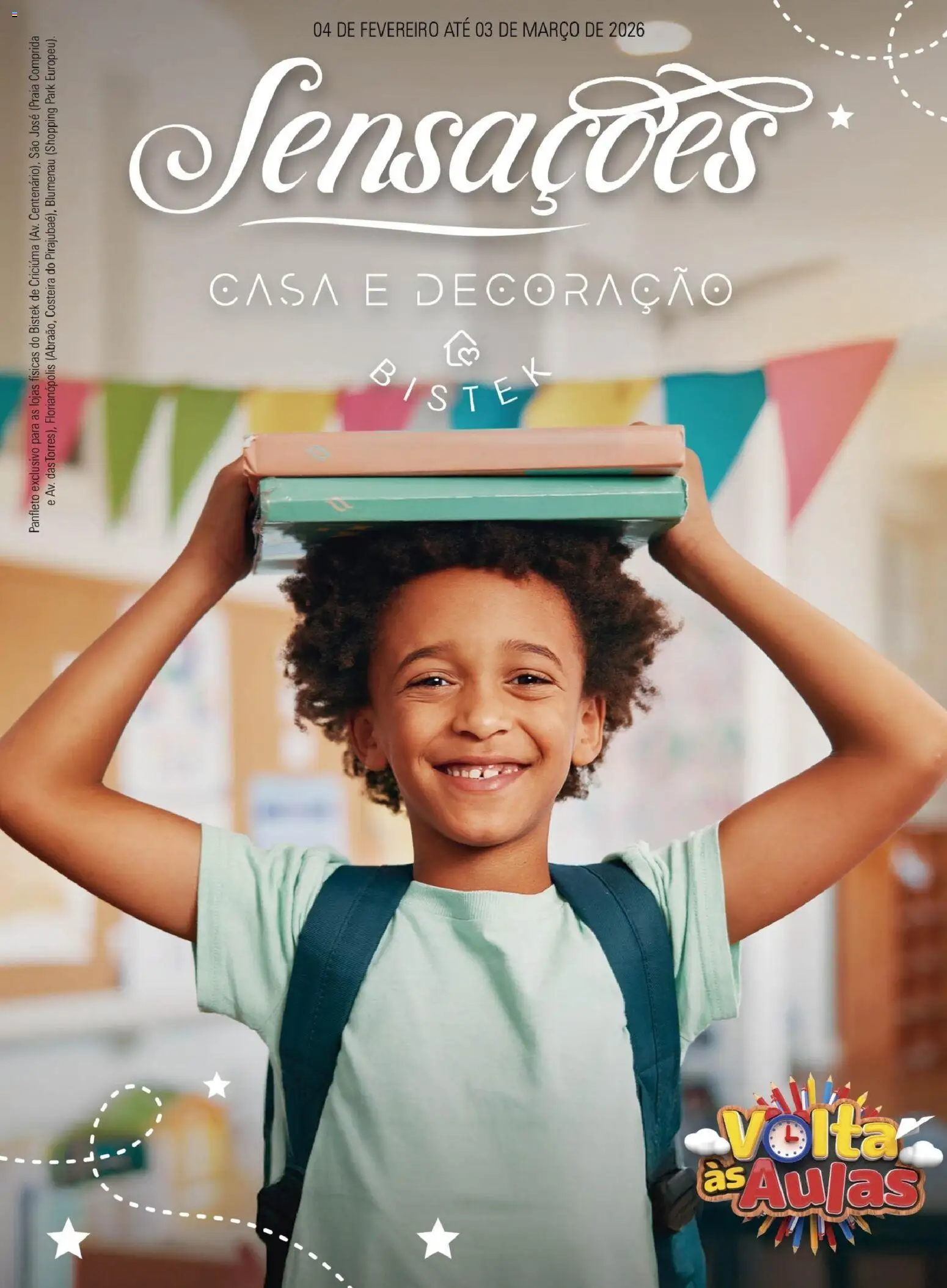 Bistek Supermercados - Ofertas Sensações Casa e Decoração - página 1- válido a partir de 04/02/2026
