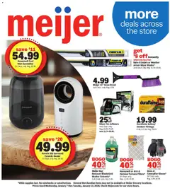 Preview Meijer More Deals Across the Store valid from 01/07/2026