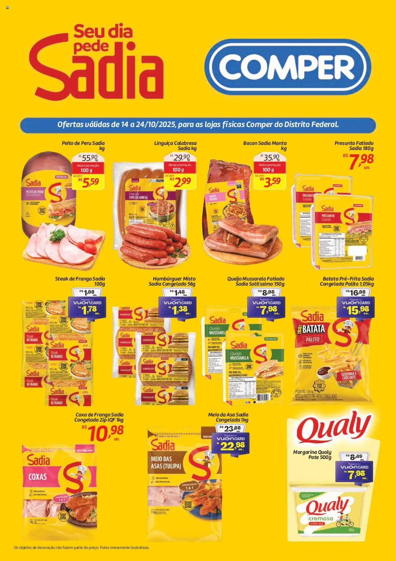 Comper - Ofertas Sadia e Perdigão - página 1- válido a partir de 14/10/2025
