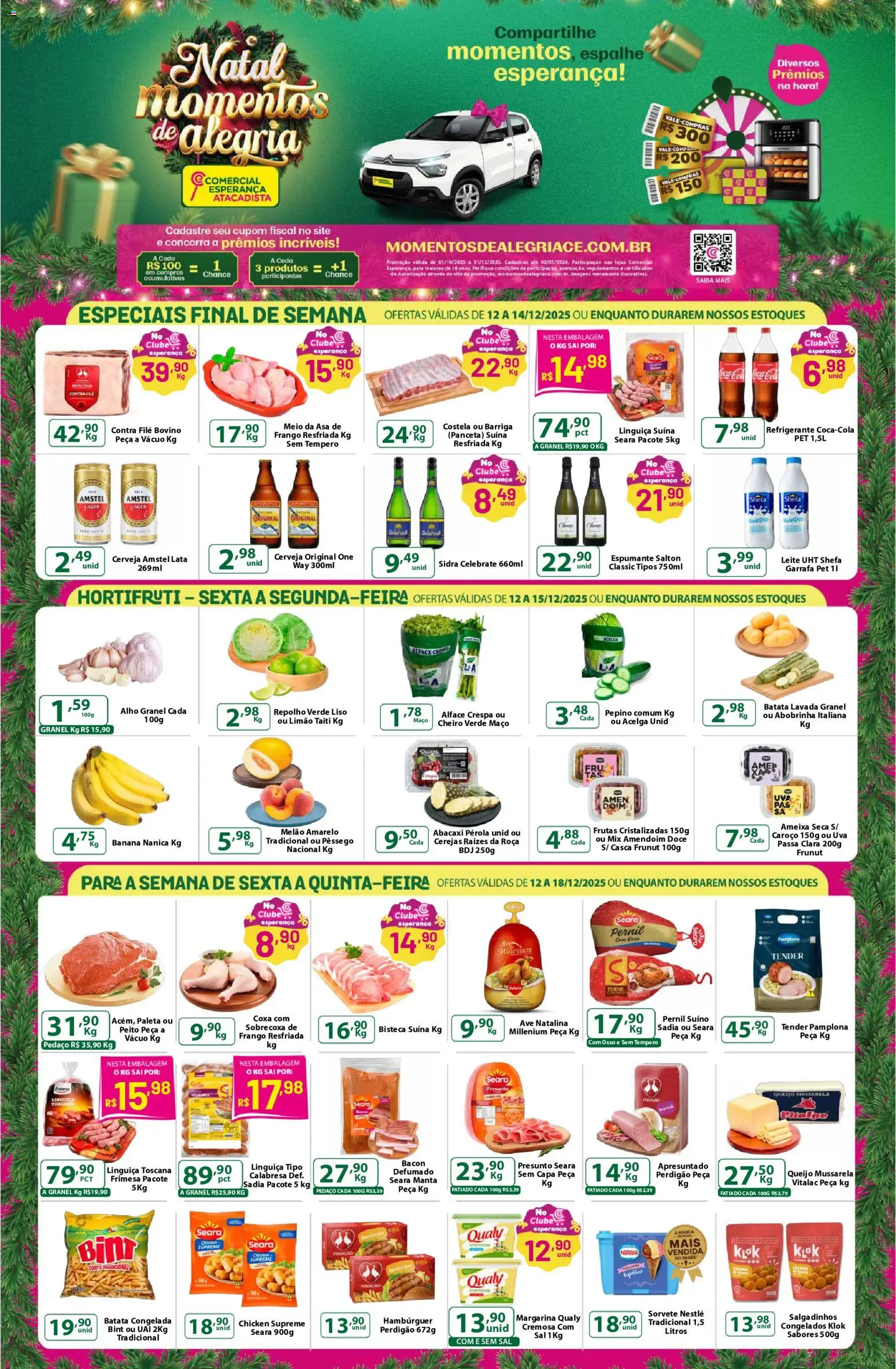 Comercial Esperança - Ofertas da semana - página 1- válido a partir de 12/12/2025
