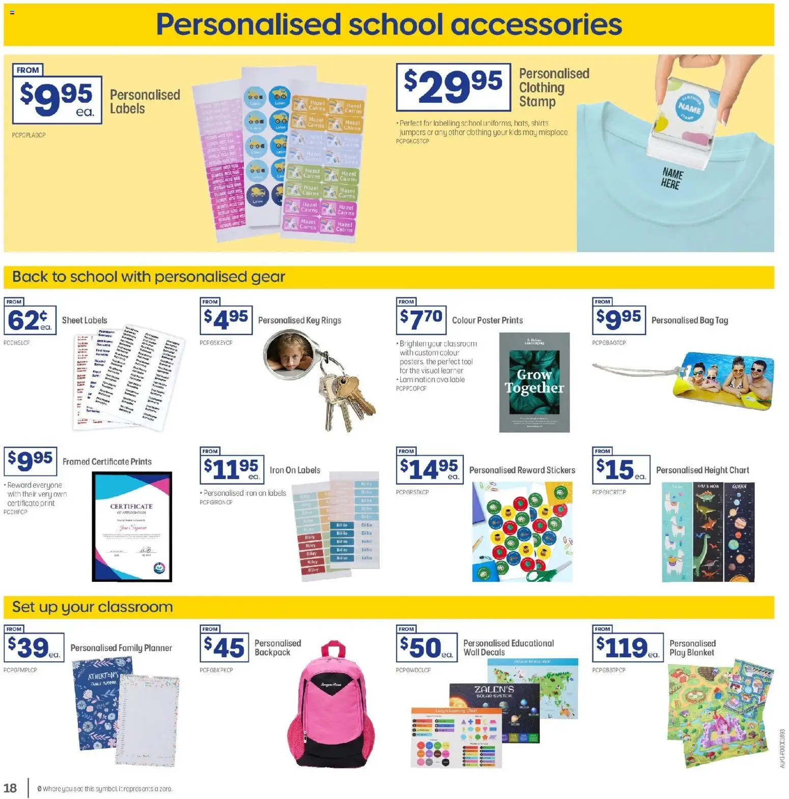 Officeworks  Catalogue  - page 18- valid from 01/01/2026