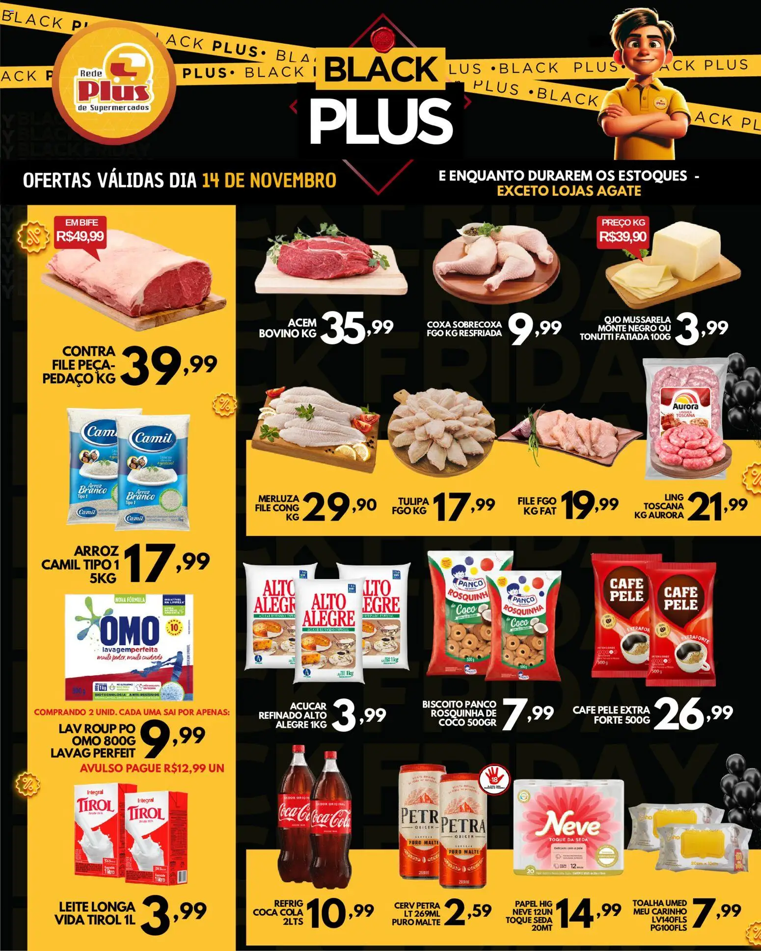 Rede Plus Supermercados Black Friday - página 1- válido a partir de 14/11/2025
