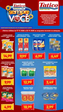Pré-visualização Tatico - Ofertas da semana válida a partir de 17/11/2025