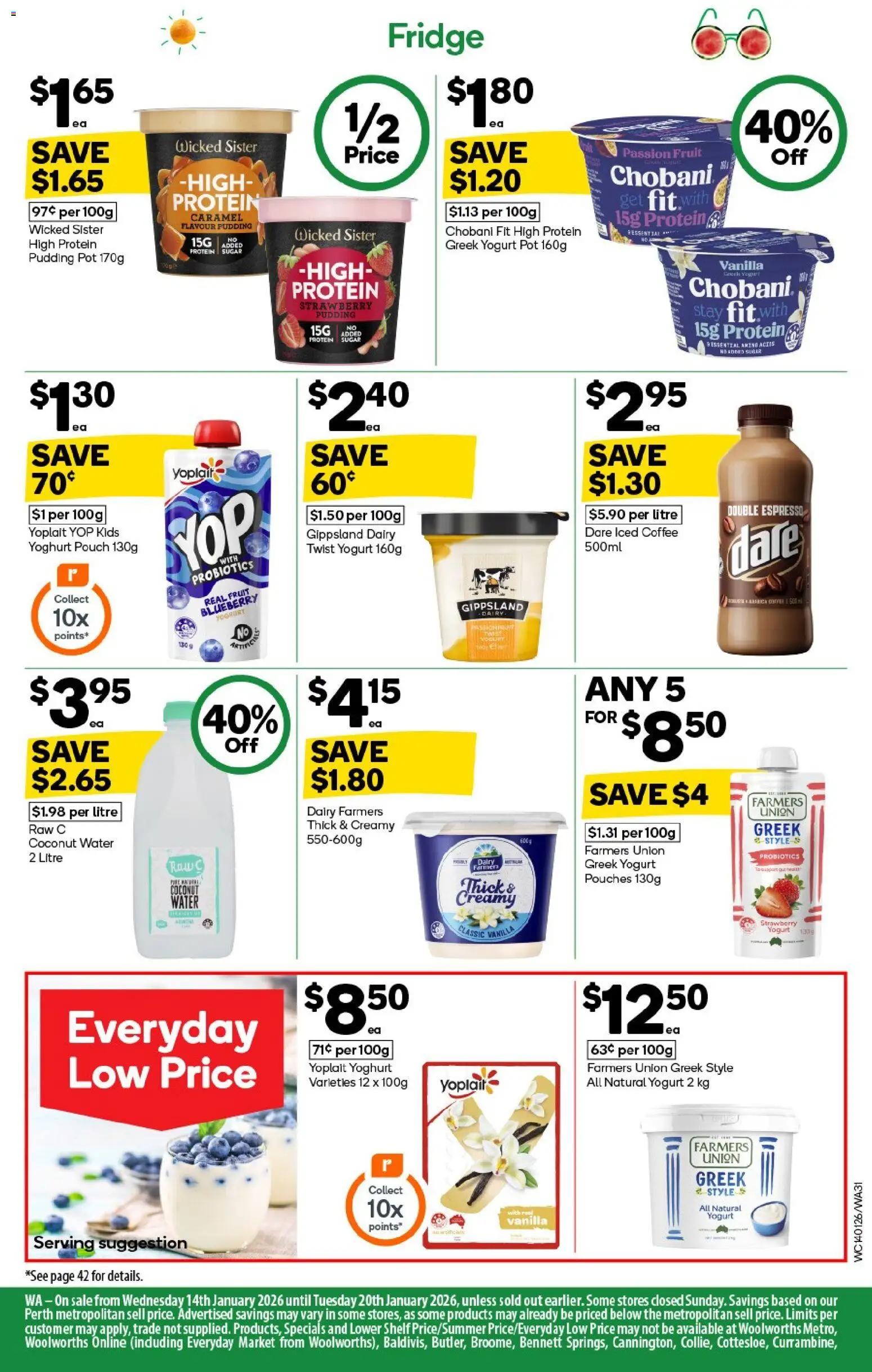 Weekly catalogue Woolworths PT Hedland 14/01 - page 31- valid from 14/01/2026