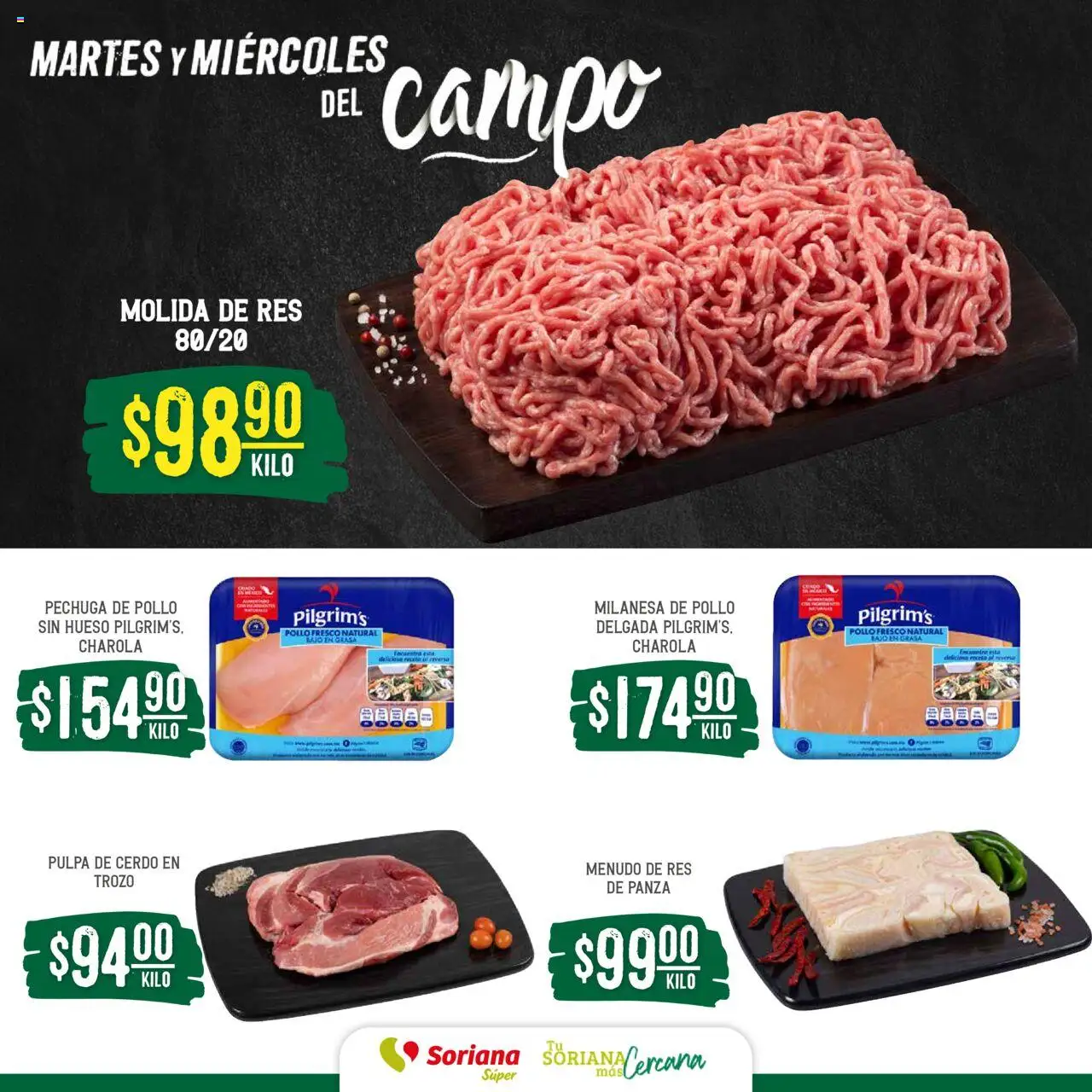 Soriana - Martes y Miércoles del Campo Súper: Tamaulipas (excepto Cd. Victoria y Tampico) - página 4- válido desde 22/07/2025