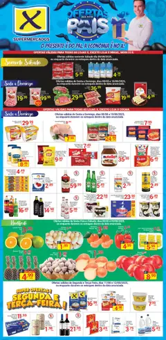 Pré-visualização X Supermercados - Ofertas da semana  válida a partir de 08/08/2025