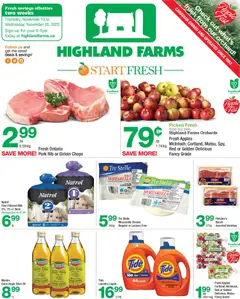Preview Highland Farms weekly flyer / circulaire valid from Nov 13, 2025