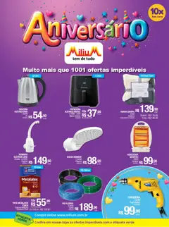 Pré-visualização Milium - Ofertas Aniversário válida a partir de 01/07/2025