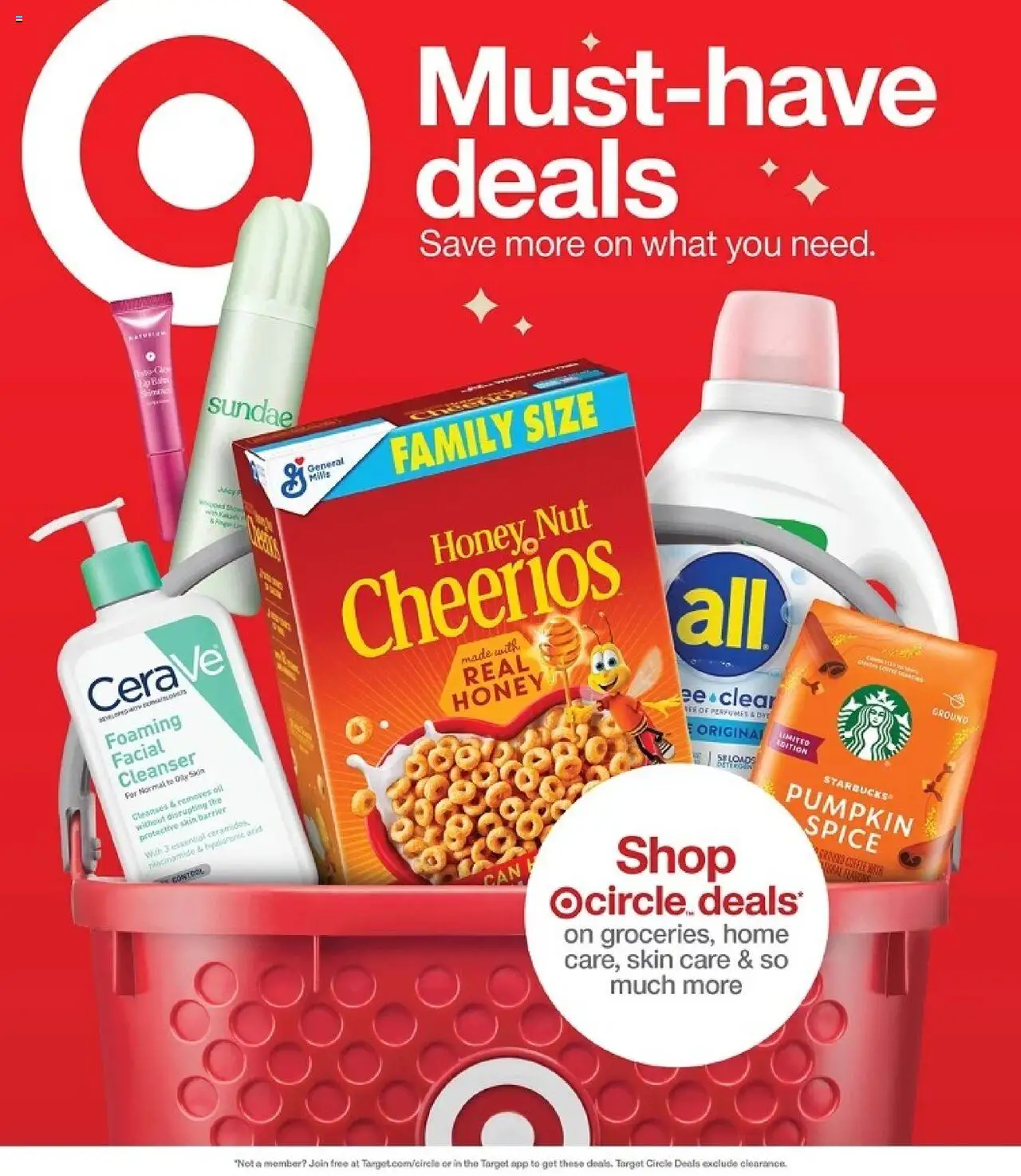 Target Weekly Ad - page 1- valid from 09/07/2025