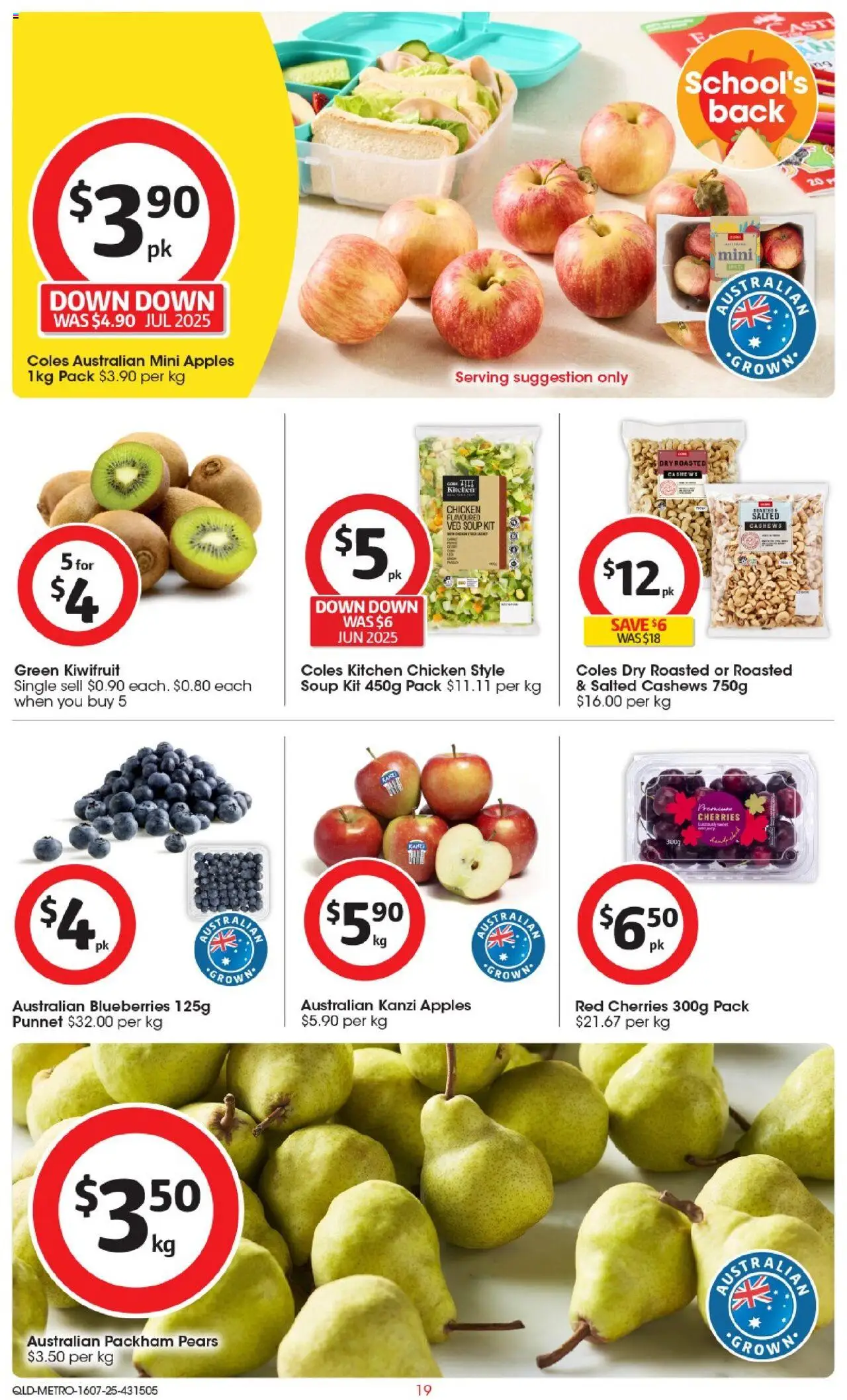 Coles Catalogue QLD North - page 19- valid from 16/07/2025
