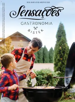 Pré-visualização Bistek Supermercados - Ofertas Sensações Gastronomia válida a partir de 30/07/2025