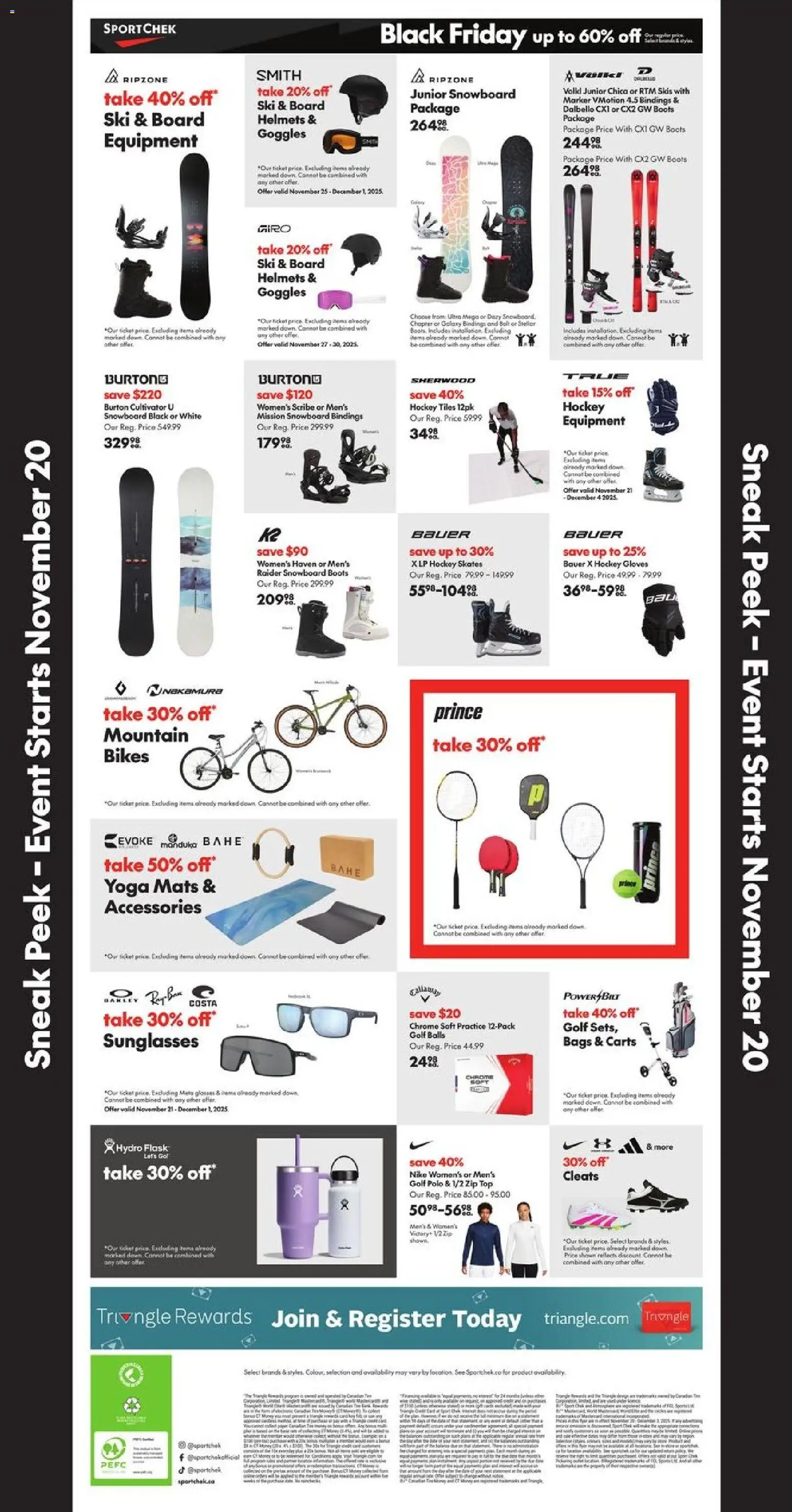 Sport Chek - Black Friday  - page 4- valid from Nov 20, 2025